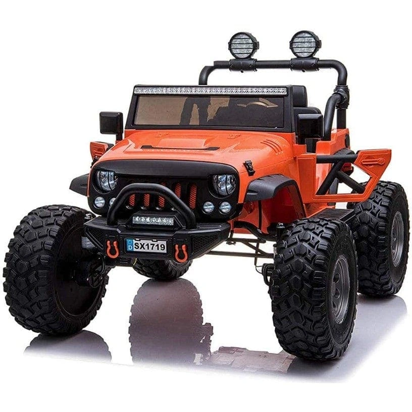 Monster 24V Lifted Jeep Ride-On for Little Adventurers